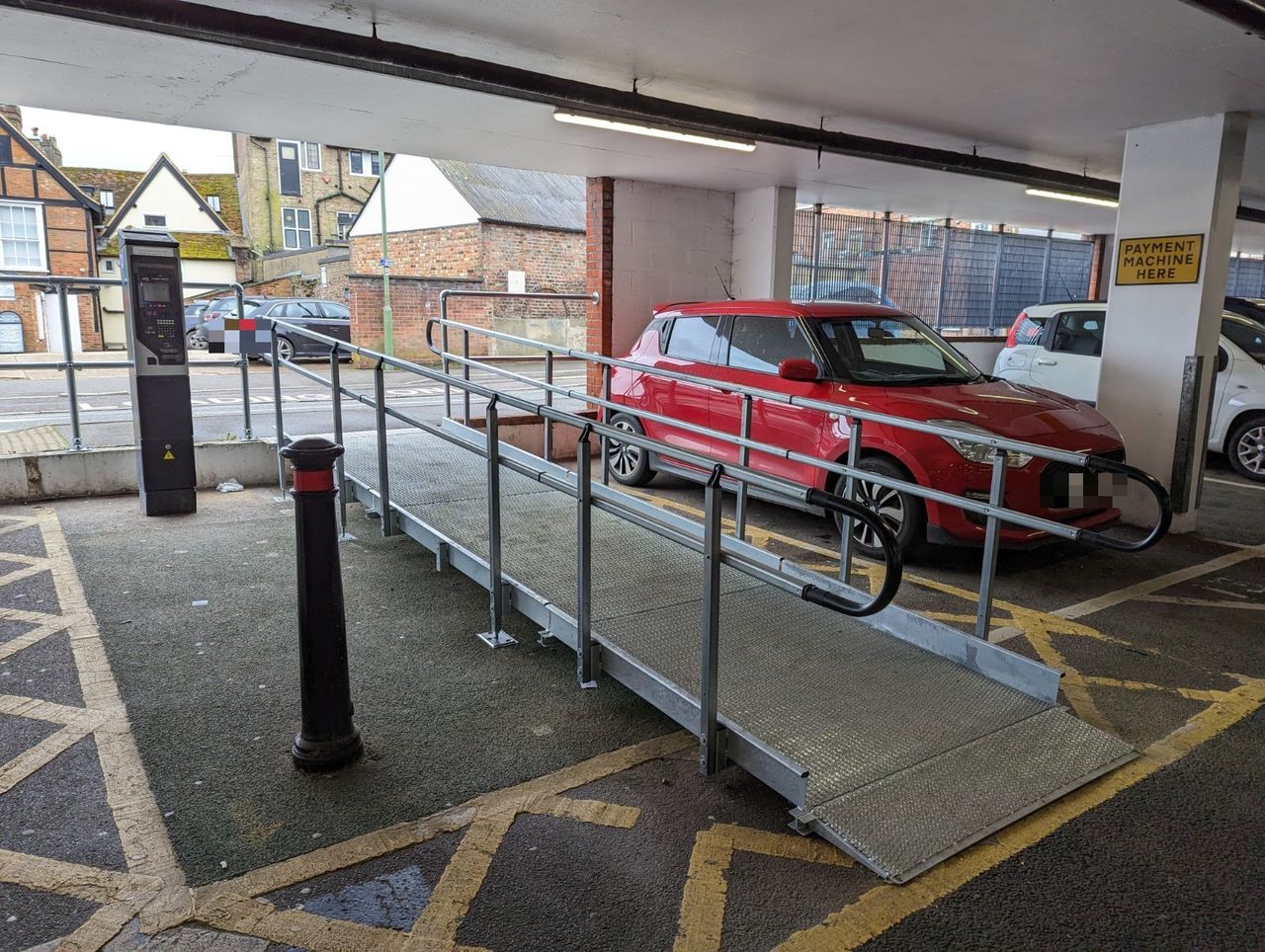 New ramp improves access to Rickmansworth town centre car park
